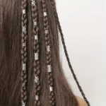 40/80PCS Elegant Hollow Out Hair Rings  For Women Girls DIY Hair Accessories Loc Hair Jewelry for Braids - Image 5
