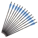 12 PCS Mixed Carbon Arrow Arrows 13 16 18 20 22 inches Spine400 For Hunting Shooting Archery Equipment for Adults Bow Arrows - Image 13