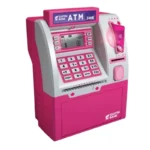 Children ATM Automatic Deposit Teller Machine Toy Smart Password Swipe Card Saving Box - Image 7