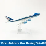 16cm/20cm Model Air Force One B747 Diecast Alloy Airplane Airlines Airways Aircraft  With Stand Landing Geer Collection Display