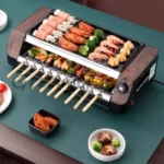 Household automatic rotary  barbecue machine, hot dog automatic rotary barbecue machine, mutton skewer barbecue machine - Image 3