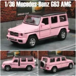 1/36 Mercedes-Benz G63 G-Class Toy Car Model For Children RMZ CiTY SUV Sport Diecast Miniature Pull Back Collection Gift For Boy - Image 10