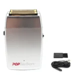 11000 RPM POP Barbers P620 Professional Electric Men’s Beard Trimmer Double Foil Shaver Electric Shaver USB Hair Cutting Machine