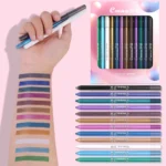 Waterproof Eyeliner Pencil Set A Combination of Multiple Colors Creates The Perfect eye Makeup Shimmering Multi-Color Eyeshadow