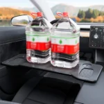 Car Steering Wheel Desk For Tesla Model 3/Y  Car Steering Wheel Laptop Foldable Tray Food Desk Portable car Office Table - Image 5