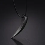 Punk Hip Hop Stainless Steel Crescent Tooth Spike Pendant Necklace Men Women Fashion Wolf Tooth Chain Necklace Jewelry - Image 8