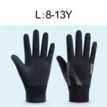 1 Pair Kids Winter Warm Sports Thermal Gloves Cold Weather Water-Resistant Anti-slip Children Mittens 5-13 Years Boys Girls - Image 11