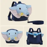 Baby Walker Children Anti Lost Harness Backpack Walking Elephant Bag Toddler Walking Safety Bag Strap Carrier For Kids Toddler - Image 2
