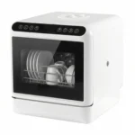 Mini Dishwasher with 6L Built-in Water Tank Portable Dishwasher No Hookup Needed High-Temp& Air-Dry Function for Apartments