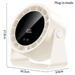 Multifunctional Desktop Clip Fan High Speed Electric Fan Rechargeable Ice Cooling Personal Fans Summer Outdoor Travel Fans - Image 9