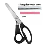 Tailor Scissors Pinking Shears Zig Zag Sewing Cut Serrated Lace Scissors Sewing Accessories Fabric Scissors DIY Sewing Tool - Image 7