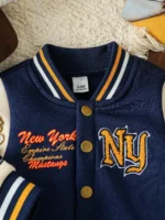 Baseball Fashion Jackets Baby Boys Embroidered Cardigan Autumn Spring Casual Outwears Trends Sweatshirt Coats For 1-3Y - Image 4