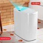 Automatic Bathroom Trash Can with Lid, Touchless Small Trash Can, Motion Sensor Waterproof Slim Garbage Can for Kitchen, Bedroom - Image 8