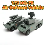 1/72 China HQ-7B Air Defense Missile System 4D Assembled Military Model Boy Educational Collection Toy