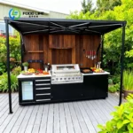 Customized Portable Folding Outdoor Kitchen Mini Integrated House With Smart Appliances For Camp Bbq - Image 5