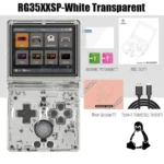 ANBERNIC RG35XXSP 3.5” IPS Screen Flip Handheld Console Linux 64G System HDMI-compatible TV Output 64G Portable Gaming Console