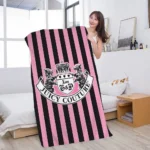 J-Juicy Logo C-CoutureS-S Beach Towel Colorful Bath Towels For Girl Microfiber Quick Dry Custom Sand Free Beach Yoga Gym Pool - Image 6