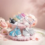 Baby Shoes High Quality Blingbling Canvas Sneaker Spring and Autumn Style Multiple Color Chioces 2024 New Baby Fashion D2479 - Image 5