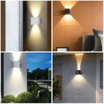 Wall Light Waterproof Exterior Aluminum Garden Street Outdoor LED Light Courtyard Lamp Lustre Porch Home Appliances Facade Lamp - Image 5