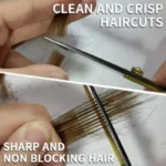 6 Inch Barber Scissors Kit Hair Cutting Scissors Barber Accessories Professional Tail Comb Cape Set - Image 2