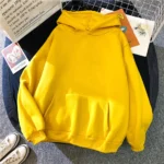 Men's and Women's Solid Color Sweatshirt - Image 6