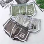 1/3/4 PCS Men's Underwear Boxer Shorts Sexy Panties Cotton Boxers Sports Comfort Man Underpants Shorts Homme U Convex Lingerie - Image 11
