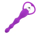 Couple Vibrating Anal Plug Silicone Prostate Massage Soft Anal