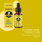 East Moon Men Beard Care Oil Effectively Nourish Quick Absorbing Grooming Soften Healthy Caring Natural Fragrance Beard Essence - Image 5