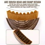 Multi-Functional Lymphatic Contour Facial Brush, Gua Sha Eye And Neck Care Brush, Dry Face Brush, Comfortable And Soft, Suitable