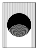 Abstract Modern Art Geometrical Shapes Poster Canvas Painting Black White Wall Art For Living Room Home Decoration Mural