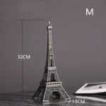 Metal Building 3d Model Statue World Renowned Landmark Buildings Liberty Home Decoration Building Creative Sculpture Model