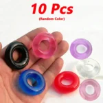 Cock Rings Durable Silicone Penis Ring Sex Toys For Men Male Delay.