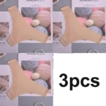 3PCS Seamless Panties Women Ice Silk Underwear Low Waist V-Waist Briefs Cotton Crotch Breathable Quick-Drying Sports Underwear - Image 8
