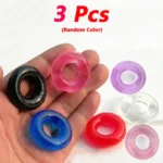 Cock Rings Durable Silicone Penis Ring Sex Toys For Men Male Delay.