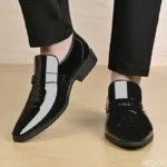 2026 Large Size Fashionable Men's Office Formal Shoes Low Cut Daily Comfortable Pointed Multifunctional Men's Wedding Shoes - Image 2