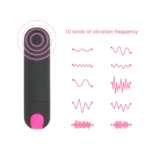 IKOKY Mini Bullet Vibrator USB Rechargeable G-spot Massager. - Image 6