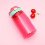 480ML Kids Water Cup Creative Safe Baby Feeding Cups with Straws Leakproof Water Bottles Outdoor Portable Children’s Cups