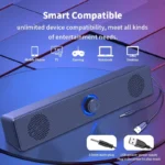 Soundbar Computer PC TV Laptop Desktop Wired Wireless Bluetooth Speaker Sound Box Bar Music Portable Caixa De Som Audio System - Image 3