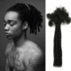 0.2/0.4/0.6/0.8/1cm Width Dread Locks Extension Human Hair Full Handmade 100% Human Hair Loc Dreadlock Extensions for Men Women