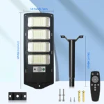 80000LM Solar Led Light Super Bright 192LED Solar Street Light Outdoor Sunlight Motion Sensor Garden Lamp Waterproof Wall Lights - Image 3
