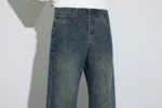 Unisex Relaxed Vintage Blue Jeans - Image 5