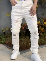 Fashionable Men's Jeans   Cool and Stylish Hip Hop Style