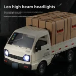 Spray Acousto-optic Remote Control Car Simulation Double Door Micro Card Drift Car Bread Truck Children's Toy Car - Image 3