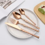 30/40/60pcs Silver Flatware Set Stainless Steel Tableware Knife Fork Coffee Spoon Dinnerware Dishwasher Safe Dinner Cutlery - Image 3