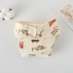Cotton Cloth Diaper Pants, Newborn Washable Gauze Diapers, Breathable Prevents Diaper Rash, Leak-Proof