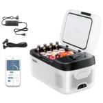 Car Refrigerator 16QT/15L Compressor Electric Cooler Fridge 12/24V for Car