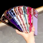 Plating Soft Wave Case For iPhone 17 Air 16E 16 15 14 13 12 11 Pro Max 17Pro 16Pro 15Pro 14Pro iPhone16 iPhone15 iPhone14 Cover