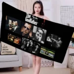 Classic Movie G-Godfather Microfiber Printed Beach Towel Mountain Climbing Yoga Beach Swimming Running Absorbent Soft Towel - Image 10