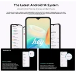 Global version DOOGEE N55 Smartphone 6.56 ” 90Hz Screen Telephone Portable 4GB+128GB Triple 13MP 5150mAh Android 14 Mobile Phone