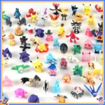 144pcs Pokemon Pikachu Action Figure Toys Mini Figures Model Toy Pikachu Anime Kids Doll Birthday Christmas Gifts - Image 2